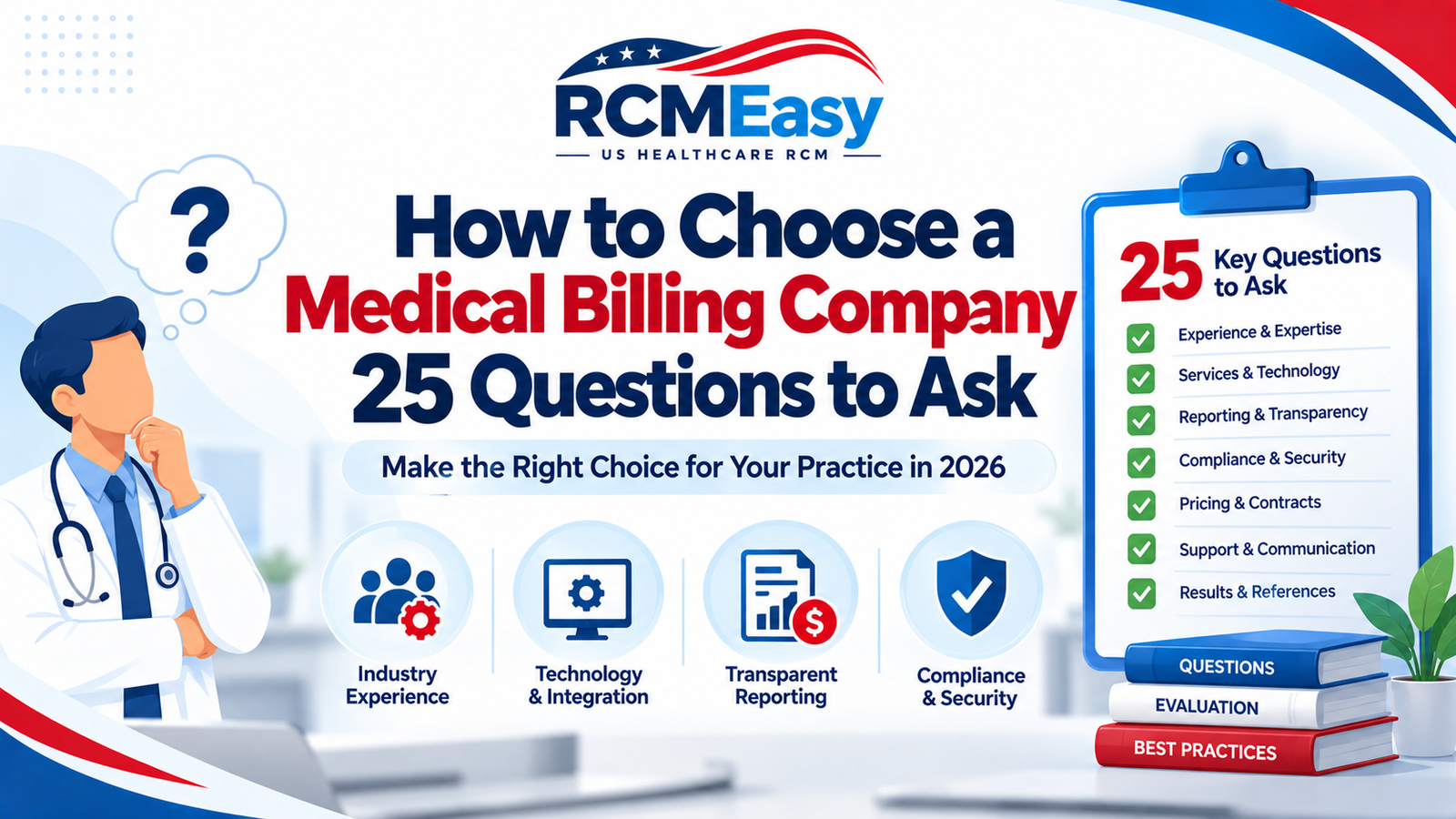 How to Choose a Medical Billing Company: 25 Questions to Ask Before Signing