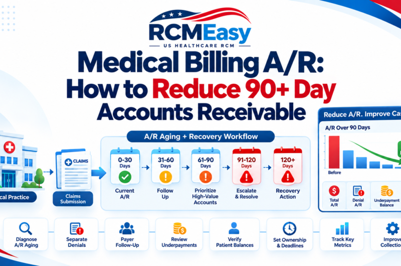 Medical Billing A/R: How to Reduce 90+ Day Accounts Receivable