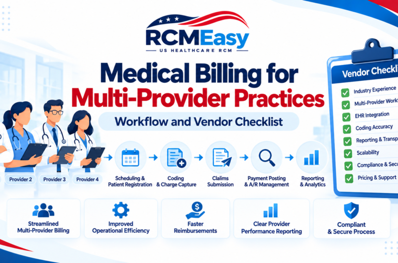Medical Billing for Multi-Provider Practices: Workflow and Vendor Checklist